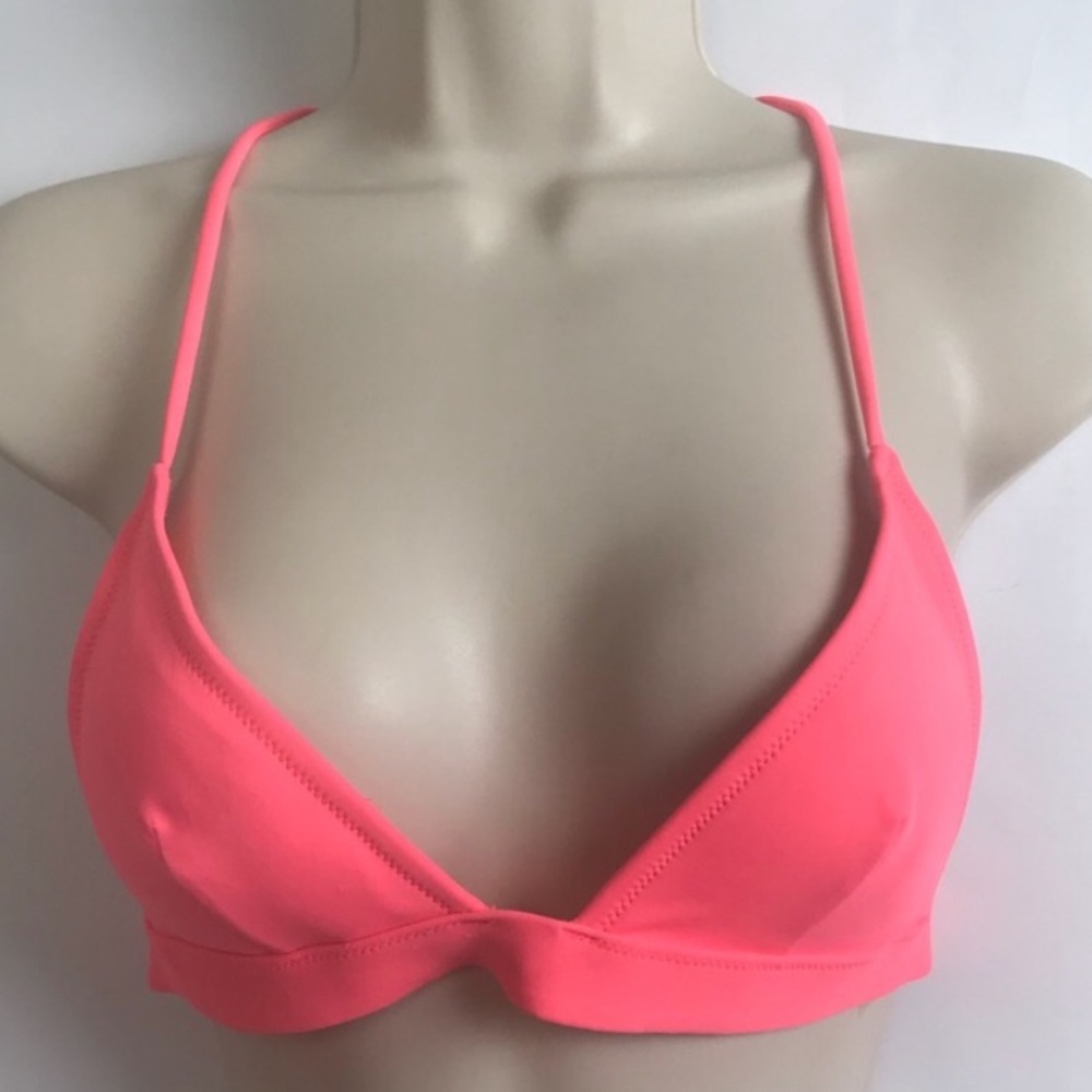 Victoria’s Secret triangle bikini top Orange XS